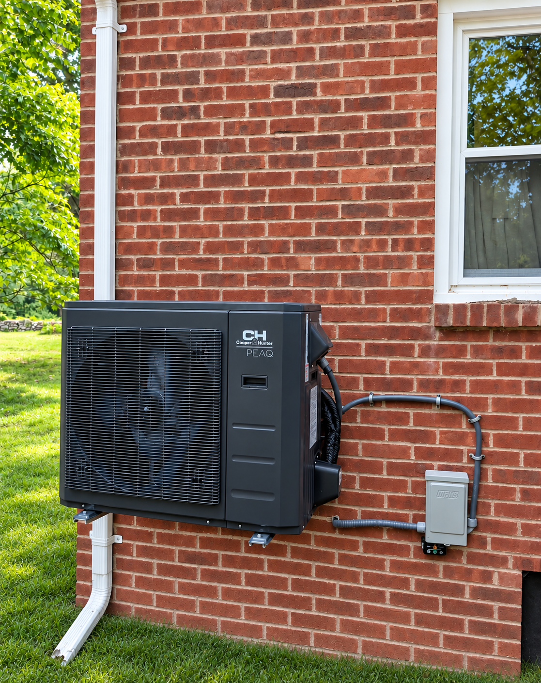 Cooper & Hunter heat pump installation